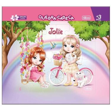 Imagem de Quebra cabeça Jolie com 24 peças 396842 - Tilibra