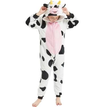 Imagem de Macacão SWEETXIN, fantasia de cosplay infantil unissex, 8 anos, vaca