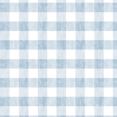 Imagem de Papel de Parede Adesivo Xadrez Aquarela Autocolante para Quarto Sala C