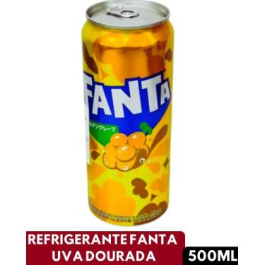 Imagem de Refrigerante fanta uva dourada 500ml importada