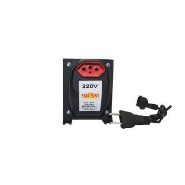 Imagem de AutoTransformador 500VA Bivolt 110V/220V Potência 375W - Starfont
