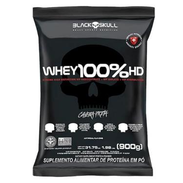 Imagem de WHEY 100% HD REFIL BLACK SKULL - 900G (WPC, WPI E WPH)