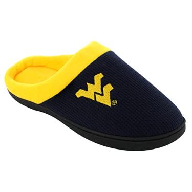 Imagem de Comfy Feet Pantufa clássica unissex, West Virginia Mountaineers, 11,5-13 EUA masculino, West Virginia Mountaineers
