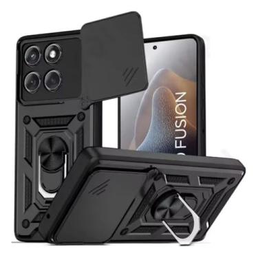 Imagem de Capa Capinha Case Compatível com Motorola Moto Edge 60 Fusion - Protetora Resistente Durável Anti Impacto Queda Choque Armor Armadura Militar