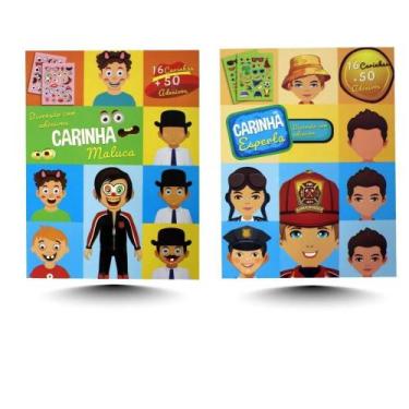 Imagem de Kit Carinhas Criativas  Esperta e Maluca (2 Vol) - Kit de Livros, 3