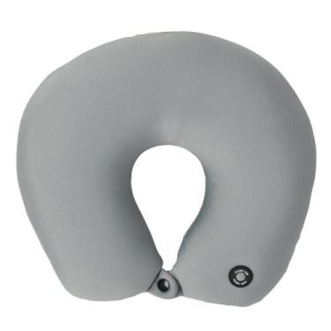 Imagem de Almofada De Viagem Com Massageador Travesseiro Descanso Pescoço Yin's,