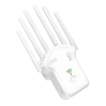 Imagem de Repetidor WiFi de Alta Potência MY7254 – Amplificador e Extensor de Sinal Wireless com 6 Antenas para Maior Cobertura e Estabilidade