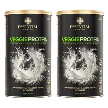 Imagem de Kit 2X: Veggie Protein Neutro Essential Nutrition 405g