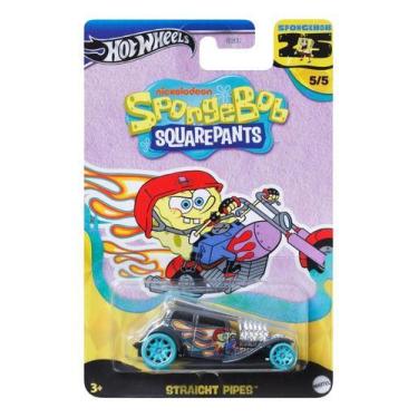 Imagem de Hot Wheels Bob Esponja Sponge Bob Square Pants - Mattel - Straight Pip