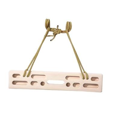 Imagem de Dynwave Hangboard para escalada em, prancha de treinamento de escalada para uso interno e externo, barra de flexão de madeira para exercícios físicos