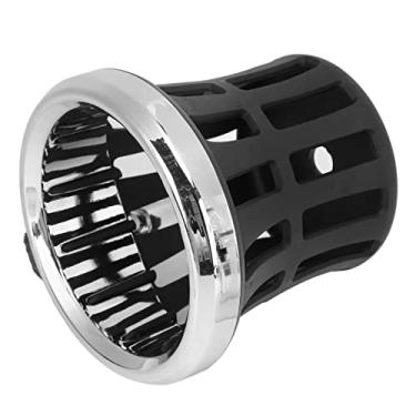 Imagem de Suporte de copo de motocicleta, suporte de copo para bebida de borracha de alumínio suporte de bebida para guidão de motocicleta para asa dourada