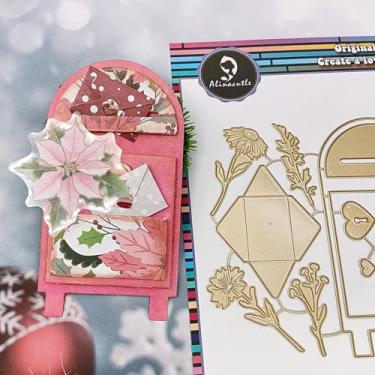 Imagem de Alinacutle 1 peça de matriz de corte de metal para fazer cartões feitos à mão, álbum de recortes, presente de papel, decoração de férias, modelo feito à mão - alinacutle (pós-cortado)