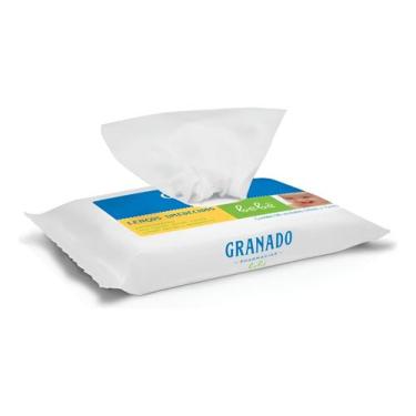Imagem de LENÇO UMEDECIDO GRANADO 4 pacotes com 50 unidades