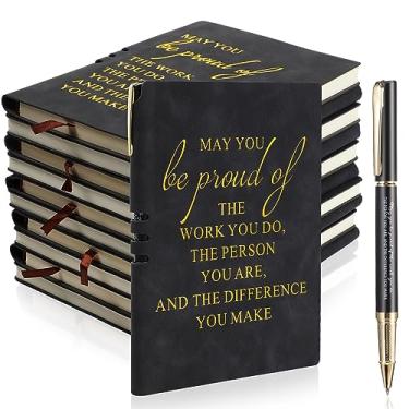 Imagem de Kosiz 40 canetas esferográficas motivacionais inspiradoras para funcionários A5, para professores, conselheiros, escolares, homens, mulheres, (preto)