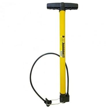 Imagem de Bomba de ar portátil para encher pneu de bicicleta carro moto e bola