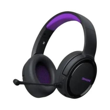 Imagem de Fones De Ouvido Sem Fio Para Jogos 2.4GHz Com Microfone Flip, Headsets