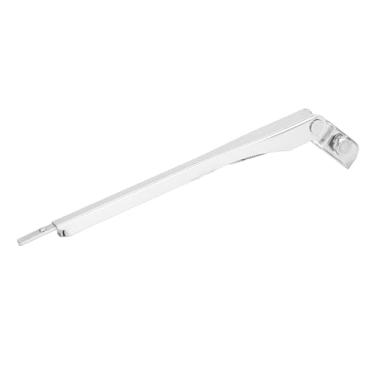 Imagem de Braço de limpador de para-brisa elétrico de aço inoxidável ajustável de 17 a 28 cm para trator de barco com haste quente UTV fácil instalação adequada para sistemas de 5V 3,3 V Uso versátil em chuva e