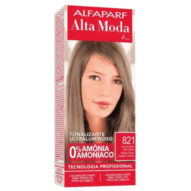 Imagem de Tonalizante 8,21 Louro Claro Irise Cinza Alta Moda