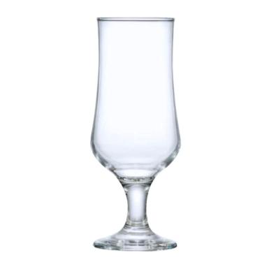 Imagem de Taça Alta 370 Ml Versátil Coquetel Drinks Sucos Café Gelado De Vidro 1 Unidade