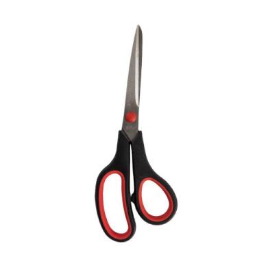 Imagem de Tesoura Profissional Multiuso Escritório Inox 21cm Jocar - Jocar Offic