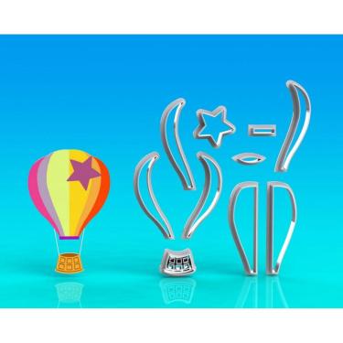 Imagem de Cortador Mundo Bita Balão Mod 2 Modular Tamanho 8cm