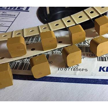 Imagem de Acessórios eletrônicos T340E107M020AS7301 Série 100UF 20V Capacitores de tântalo de áudio Circuito de controle