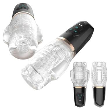 Imagem de Masturbador Lanterna Com 5 Modos De Sucção E 10 Modos De Vibração Discreto Privacidade e Satisfação