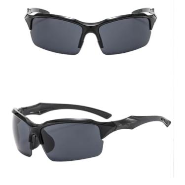Imagem de Óculos de sol esportivos polarizados unissex – leve, proteção UV, ideal para ciclismo, corrida, pesca e atividades ao ar livre (KIT (MODELO 01 E 07))
