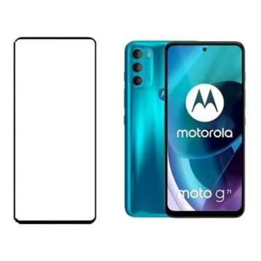 Imagem de Capa Capinha Anti Queda + Pelicula 3D Motorola Moto G71 Premium - Univ
