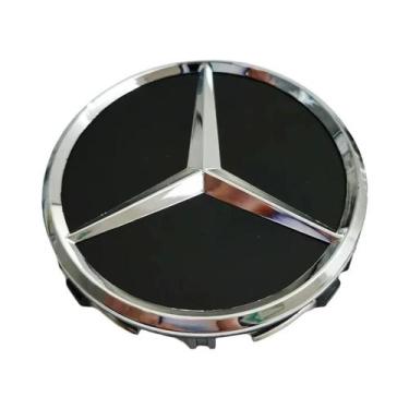 Imagem de Capas De Centro De Roda Para Carros Mercedes Benz 4PCS 75mm Classe B C