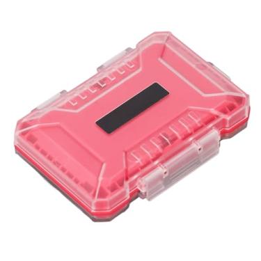 Imagem de Ymiko Estojo Organizador de Cartão de Memória Com Design Resistente à água e à Prova de Choque para Cartões SD, MicroSD, SIM Comporta 12 Cartões, Solução de Armazenamento Compacta para Viagens e Uso