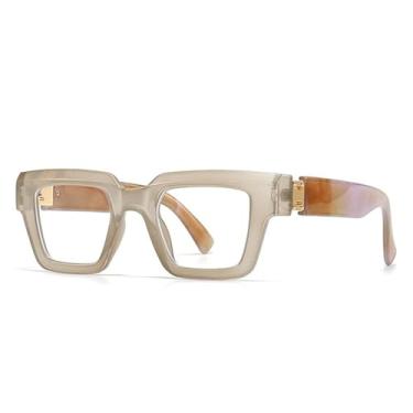 Imagem de Óculos de Sol Femininos com Lentes Degradê UV400, Cores Vibrantes, Estilo Punk Masculino, Ideais para Esportes ao Ar Livre, Corrida e Ciclismo, Cor Champagne Transparente
