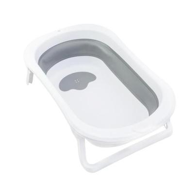 Imagem de BANHEIRA GALZERANO DOBRÁVEL KOA CINZA - Compacta e Térmica