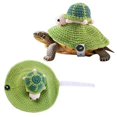 Imagem de Suéter de tartaruga – Vestuário de malha quente para répteis | Roupa de tartaruga | Roupa divertida para festas de inverno cosplay para clima frio