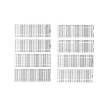 Imagem de Tampa da escova rotativa, reservatório de água, caixa de pó, suporte para pano de limpeza, filtro HEPA, compatível com os acessórios do aspirador robô Qihoo 360 S10 X100 Max(Light yellow)