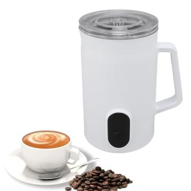 Imagem de TARSHYRY Batedor de Leite Elétrico 4 Em 1 e Vaporizador, Fabricante Automático de Espuma Quente e Fria de 350ml e Aquecedor de Leite para café Com Leite, Cappuccino, Macchiato, (Plugue UE 220V)