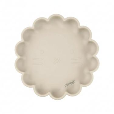 Imagem de Prato Silicone Infantil Leão com Ventosa – Design Seguro