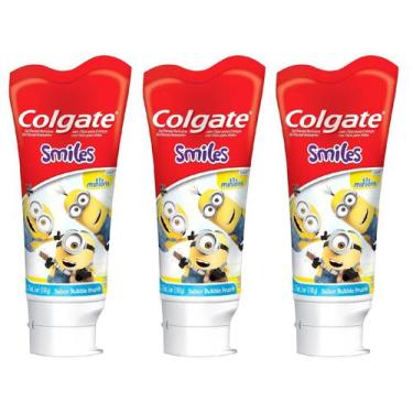 Imagem de Kit com 3 Unidades de Creme Dental Infantil - colgate