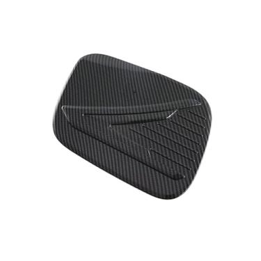 Imagem de Protetor de estilo automotivo, acessórios de decoração compatíveis com BYD Seagull/Dolphin/Mini/Atto1 2023+, adesivo externo para tampa do tanque de combustível e tampa de óleo.(Carbon fiber pattern)