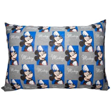 Imagem de Fronha Estampada Portallar Disney Play+ 100% Algodão Mickey Quadros