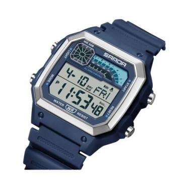 Imagem de Relógio Esportivo Digital Masculino À Prova D'Água SANDA 6196 Multifun