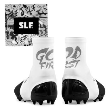 Imagem de SLEEFS God First Spats/Cleat Covers – Proteção atlética de tornozelo e protetor de grama