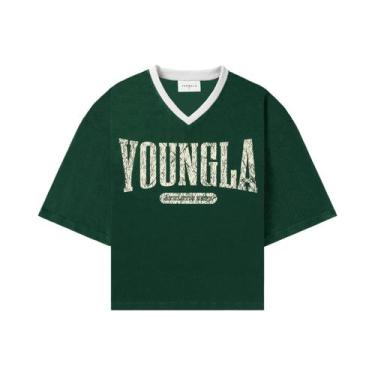 Imagem de Camisetas Esportivas Masculinas De Verão Com Gola Redonda Soltas E Con