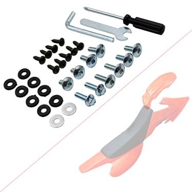 Imagem de Parafusos de painel de montagem de tanque de carenagem de plástico M6 para bicicleta CRF50 Dirt Pit 50cc 70cc 90cc 110cc