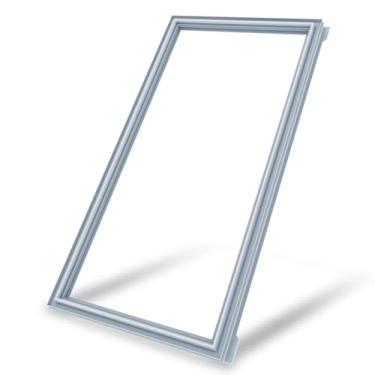 Imagem de Gaxeta de porta de geladeira W10830283 atualizada do lado esquerdo compatível com Whirlpool Kenmore e Maytag, peça de vedação de porta de geladeira substitui PS11768660, EAP11768660, W10218680