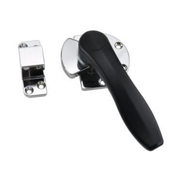 Imagem de Trava rotativa para forno congelador, liga de zinco, cabo pesado de máquinas e equipamentos industriais elétricos industriais, 1 peça (R)