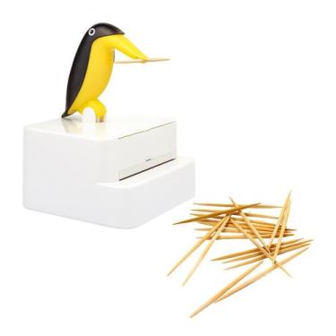 Imagem de Pega Palito De Dente Decorativo Paliteiro De Mesa Tucano - Keita
