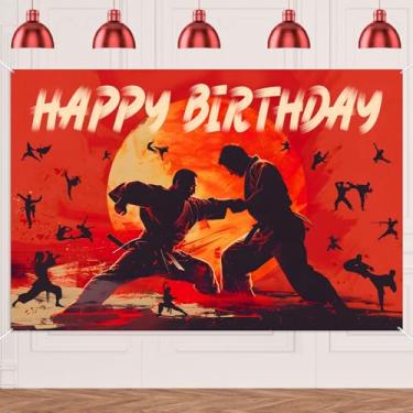 Imagem de Karatê Taekwondo Banner Fitness Tema Esportivo Banner Fotografia Fundo Feliz Aniversário Aniversário Festa Casamento Suprimentos Foto Booth Background Adereços Decoração