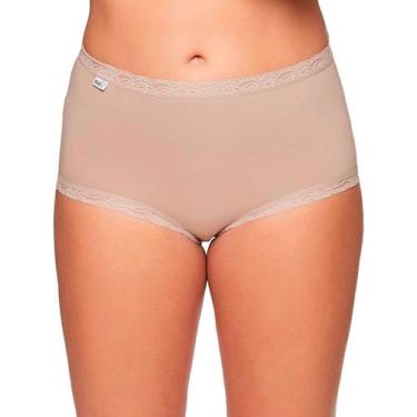 Imagem de Kit com 10 Calcinhas Alta Star Max Triumph 24649 Colorido, Bege, 50