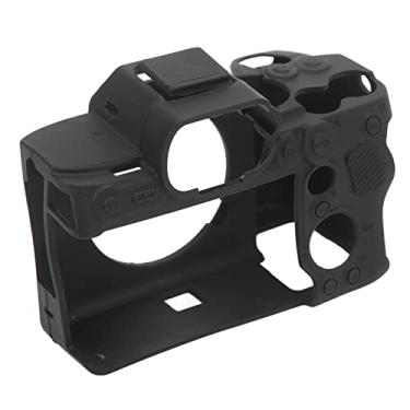 Imagem de aqxreight Capa de Silicone Preta Resistente a Arranhões, Capa Protetora, Acessórios para Câmera Digital Adequados para A74, a de Silicone Confortável e Adequada é de Durável Premium